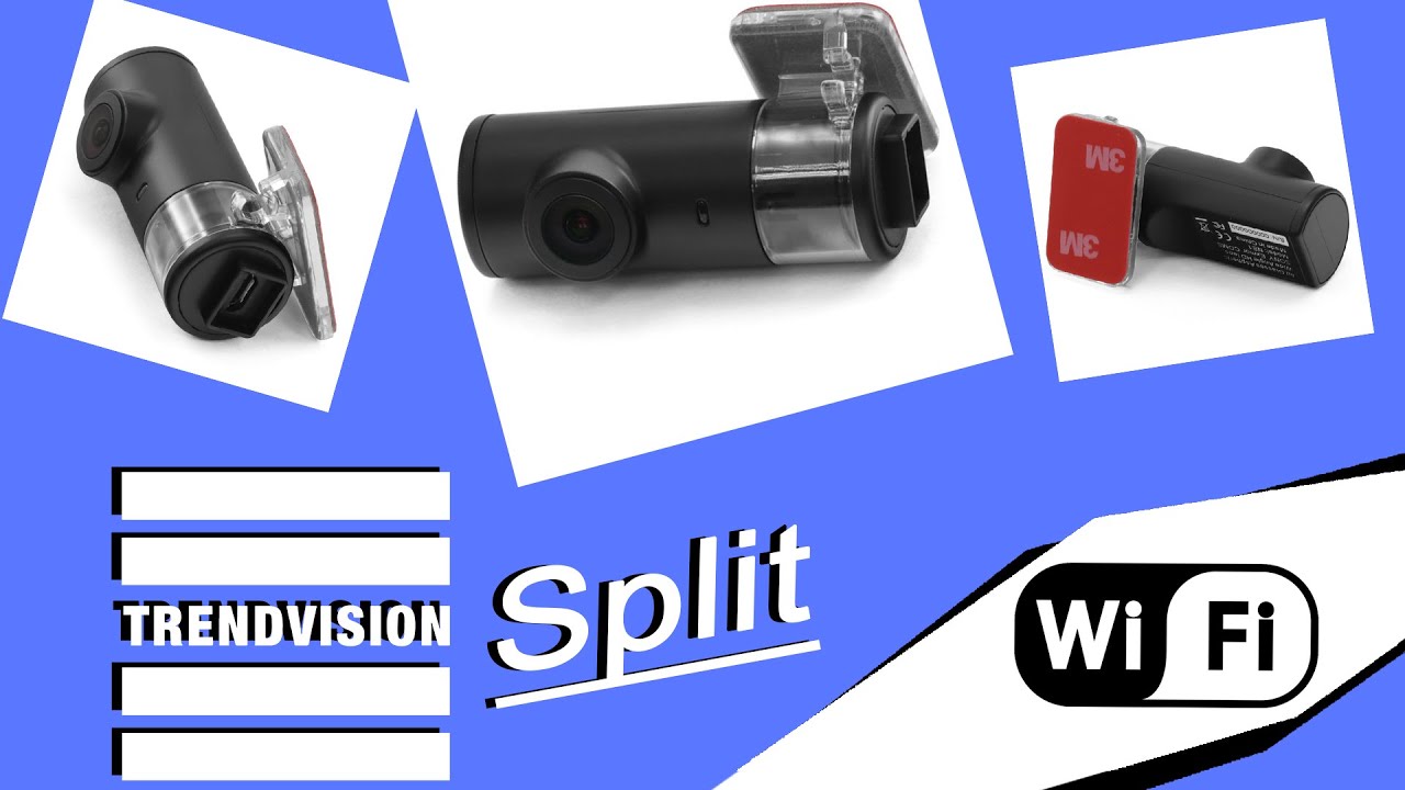 Автомобильный видеорегистратор TrendVision Split