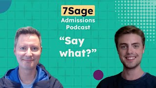 Say What: Answering Applicant Questions | 7Sage Admissions Pod