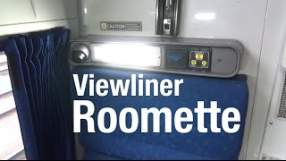 Amtrak Viewliner Roomette - Complete Tour/Review
