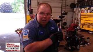 preview picture of video 'Why we should service your timing belt or chain here at Johnson Automotive in Fairbury, IL 61739'