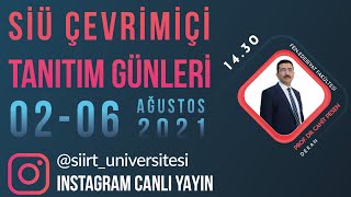 SİÜ Fen Edebiyat Fakültesi- Dekan Prof. Dr. Cahit Pesen