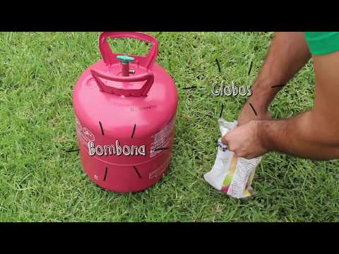 Cómo Inflar Globos de Helio en 1 Minuto