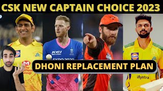 Top 4 Players who can become Next CSK Captain after IPL 2023 | IPL 2023 CSK Target Players | Dhoni