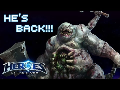 Heroes of the Storm Gameplay - Stitches, The Hooks Fly True (HotS Quick Match)