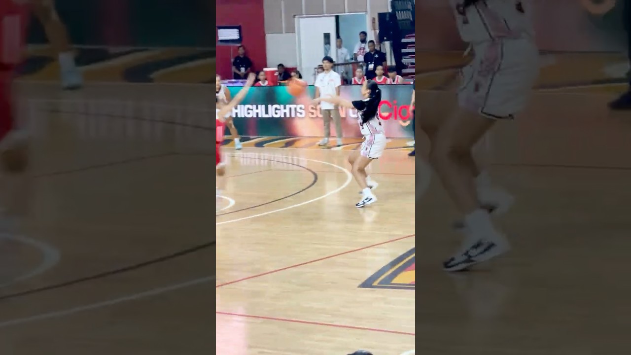 Highlights: Louna Ozar with a bullet pass  to Achrissa Maw underneath the basket