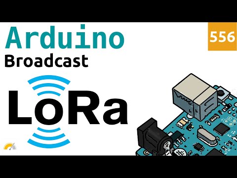 Broadcast Transmission in LoRa con Arduino - Video 556