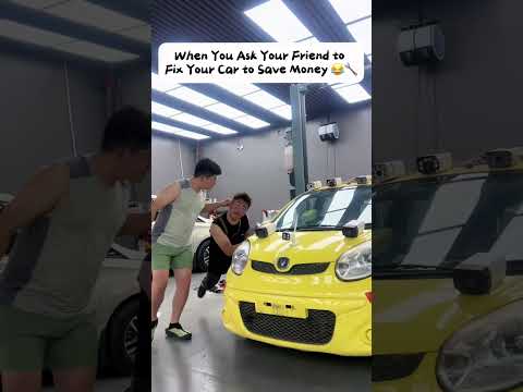 Auto Mechanic's First Day on the Job#funny #job #car #auto