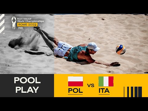 Kantor/Rudol 🇵🇱 vs. Windisch/Dal Corso 🇮🇹 - Pool Play Highlights Rome 2022 #BeachWorldChamps