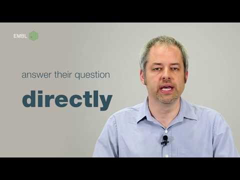 How to give a good scientific talk