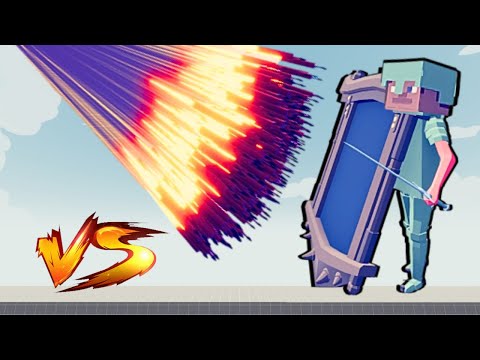 MINECRAFT STEVE MIRROR SHIELD vs EVERY GOD - Totally Accurate Battle Simulator TABS