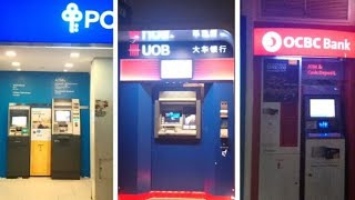 How to deposit money in UOB ATM MACHINE in Singapore