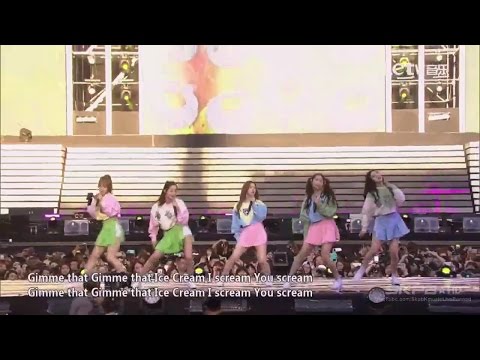 150523 Red Velvet (레드벨벳) - Ice Cream Cake @ Dream Concert 2015