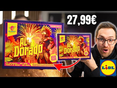 Brutal battery! 😮 | AL DORADO from Lidl 🔥 | Albert Fireworks €27.99