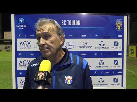 Sporting Club Toulon - Lyon Duchere AS (National - J16) : interview d'après-match coach Zvunka