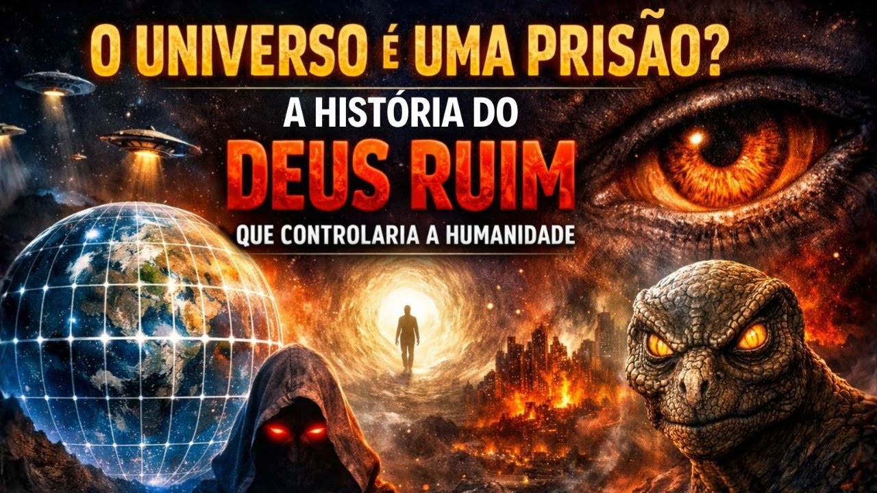 O UNIVERSO É UMA PRISÃO? A HISTÓRIA DO DEUS RUIM QUE CONTROLARIA A HUMANIDADE