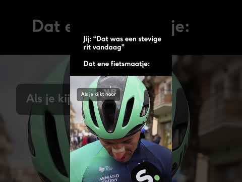 Wie van jouw fietsgroepje is de schuldige? #TirrenoAdriatico #Wielrennen