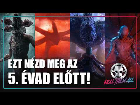 Ezt nézd meg a STRANGER THINGS 5. évad előtt!!! (giga epizód)