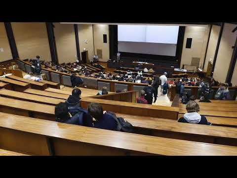 Prof Peter Wothers' lecture fills up quickly! (time lapse)