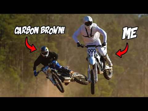 SHREDDING a Private MX Facility With Carson Brown!