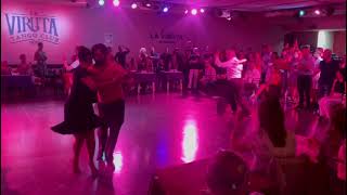 Milonga lesson & teachers demo: Horacio Pebete Godoy & team. La Viruta. BsAs 1/2023