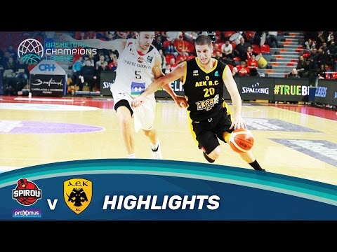Proximus Spirou v AEK - Highlights - Basketball Champions League