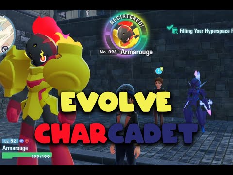 HOW TO EVOLVE CHARCADET IN LEGENDS ZA!