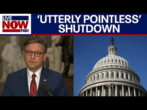 Video | Johnson: Shutdown a 'selfish political stunt' by Democrats