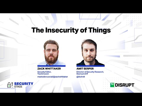 The Insecurity of Things, From the Smart Home to Individual Devices | TechCrunch Disrupt 2023