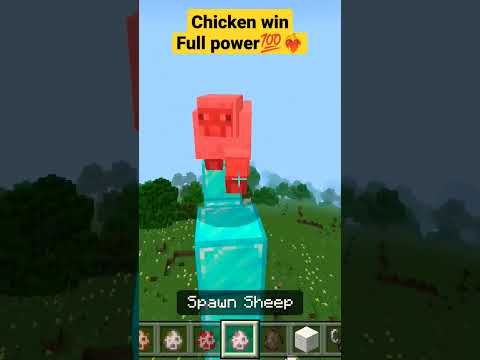 UNBELIEVABLE Chicken Power in Minecraft! 😱🍗