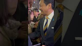 国民民主党街頭演説会新橋駅前玉木雄一郎代表