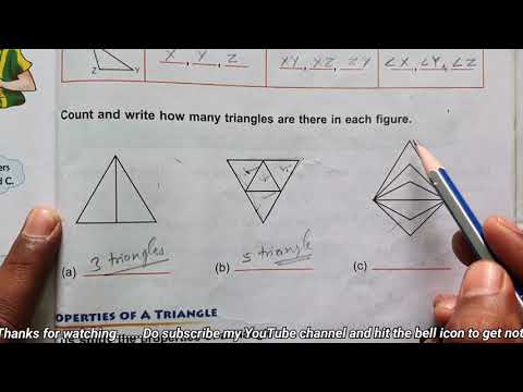 Dav Unit 16 Triangles Class 5 Mathematics Worksheet 1