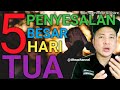 5 PENYESALAN DI HARI TUA Masapensiun Masatua Rencanamasadepan Penyesalanterbesar Theachannel
