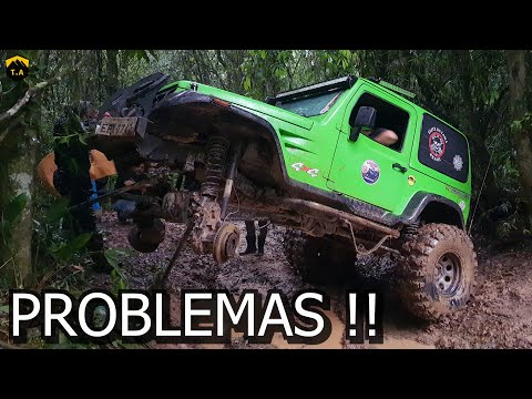 Trilha do Verde - Problemas graves na trilha -  @WaldysOffRoad​