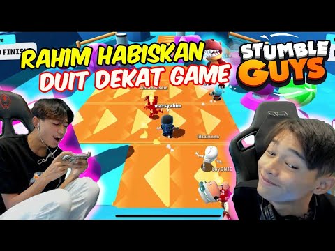 RAHIM HABISKAN DUIT DEKAT STUMBLE GUYS !! - PRO KE TAK ?!