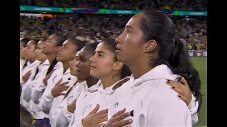 Colombia National Anthem - FIFA Women&#39;s World Cup 2023