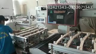 Máy Làm Mộng Âm Cnc 4 dao bàn dài 1500mm