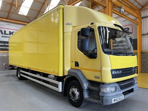 New In Stocklist For Sale: DAF LF55 220 4X2 EURO 5, 15 TONNE BOX – 2012- MX12 BJZ