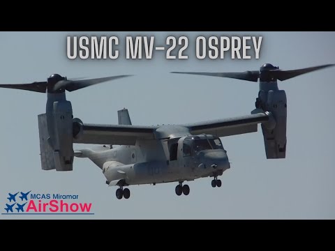 USMC MV-22 Osprey Demo, MCAS Miramar Airshow 2023