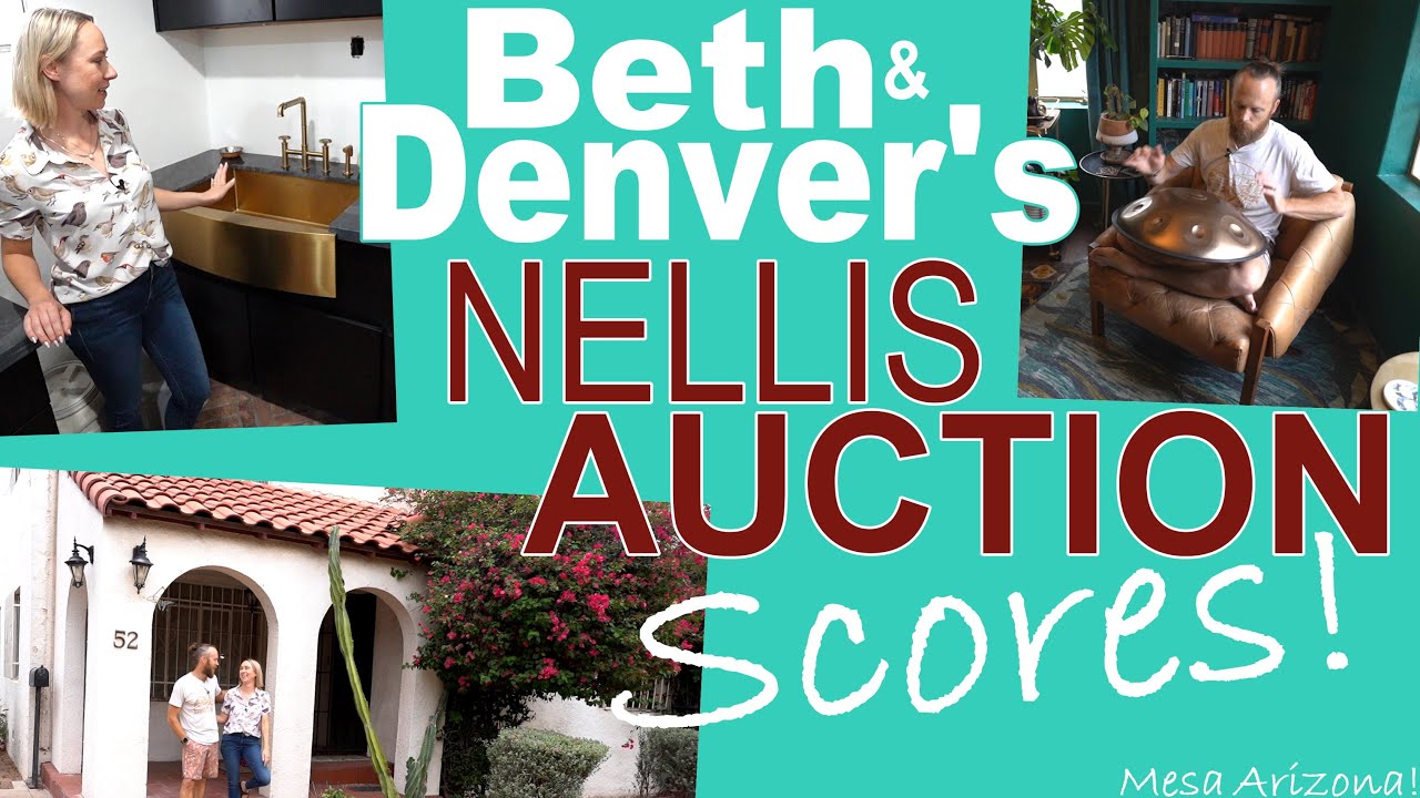 Beth & Denver Saved HUGE $$$ Shopping at Nellis Auction in Mesa & Phoenix, Arizona!