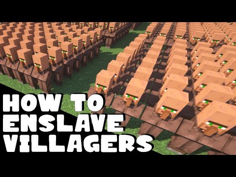 How To Enslave Villagers in Minecraft