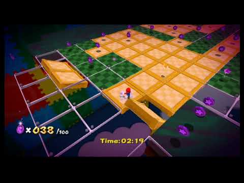 Super Mario Galaxy - Toy Time Galaxy: Luigi's Purple Coins
