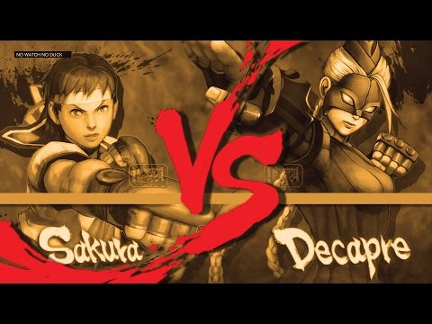 LEPUS 2 (Sakura) vs AZ aLIEz andZ (Decapre) USF4 ranked match