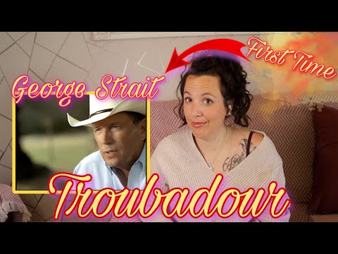First TIME REACTING To George Strait  | Troubadour | AMAZING 🤩