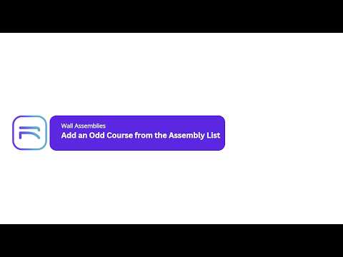 Revailo | Add an Odd Course from the Assembly List