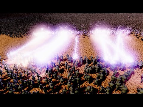 Can 1000 THUNDER AMERICAN SOLDIERS Survive 1 MILLION ZOMBIES APOCALYPSE - UEBS 2