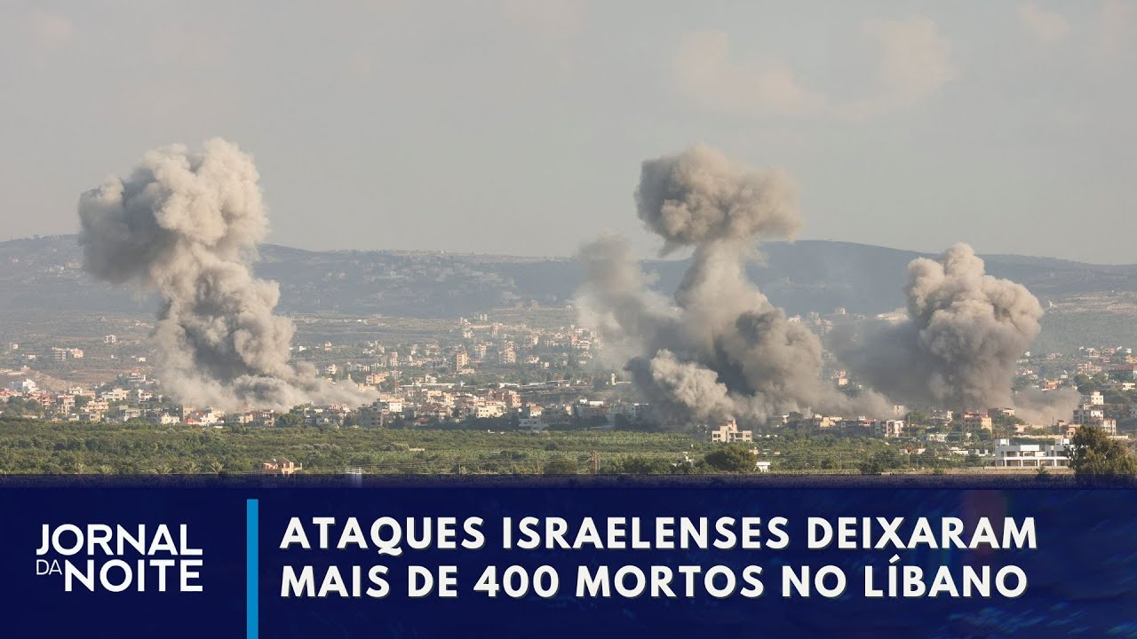 Israel faz maior ataque ao Líbano nos últimos 20 anos