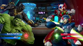 MARVEL VS CAPCOM INFINITE Black Panther And The Hulk Arcade Mode Hard Game Play
