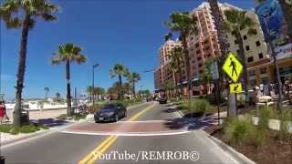 Driving Clearwater Beach, Florida Spring Break