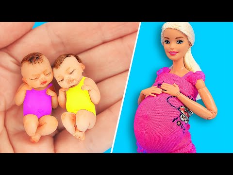 5 Minute Barbie Hacks and Crafts