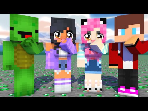 MONSTER SCHOOL:SKIRRI DANCE MAIZEN,MIKEY,APHMAU, MEU SAN- MINECRAFT ANIMATION